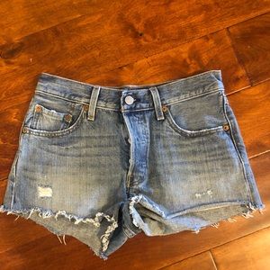 Levi’s 501 denim shorts